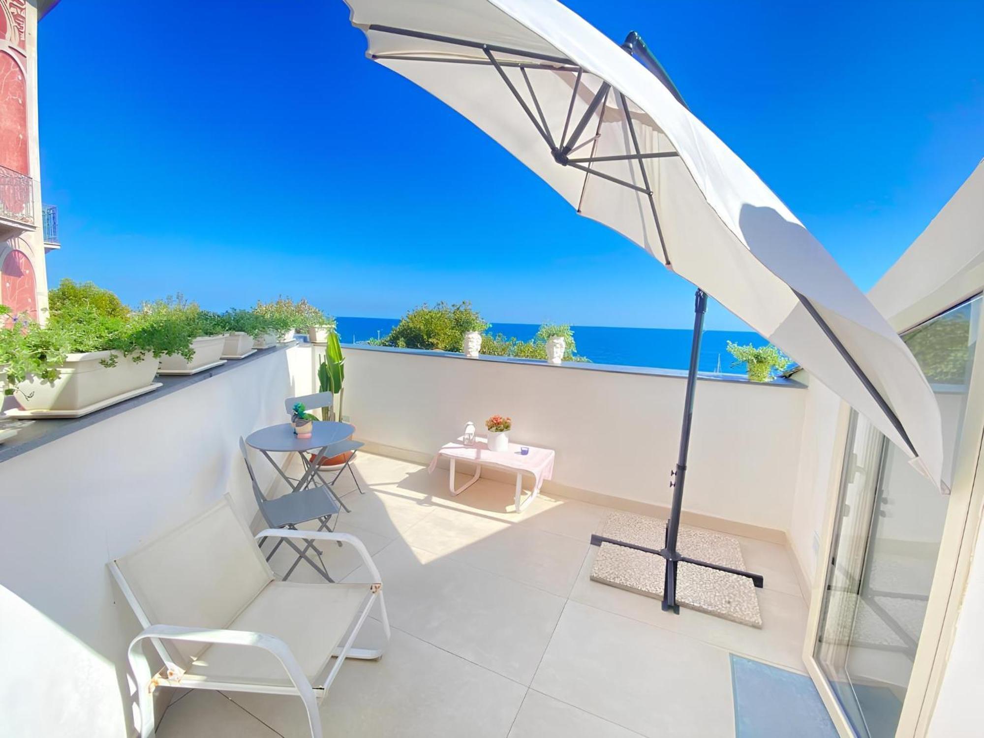 Ferienwohnung Mare Damuri Con Terrazza Vista Mare Catania Exterior foto